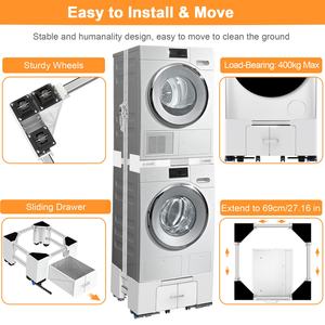 Accesorios para Lavadora, Base para Lavadora con Cajón de Almacenamiento - Product Image 6