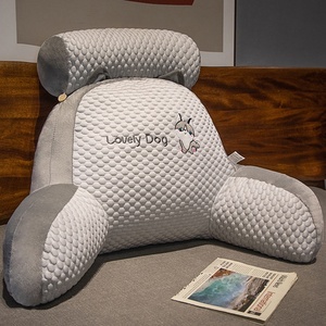Latex Ice Silk Waist Cushion Wholesale <strong>Headboard</strong> Cushion Sofa Bed Dormitory Reading <strong>Pillow</strong> Removable Convenient and Practical - Product Image 3
