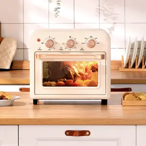 Four électrique multifonctionnel 13L Mini poêle à frire Machine de cuisson Machine à pizza domestique Four grille-pain pour barbecue et fruits