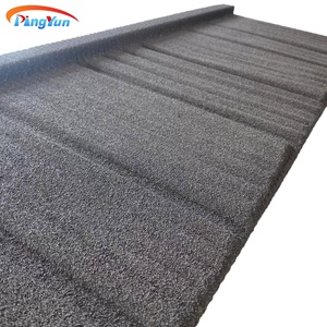 Láminas de Techo con Recubrimiento de Piedra <span class=keywords><strong>Illa</strong></span>, Tejas Metálicas Decorativas para Diseño de Villas Modernas - Product Image 5