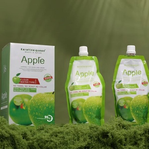 Crema Mágica para el Cabello Marrón 500ML*2, Fórmula Suave para Alergias, Tinte Permanente de Acción Rápida, Color Negro Manzana, Castaño Oscuro, Gris - Product Image 4