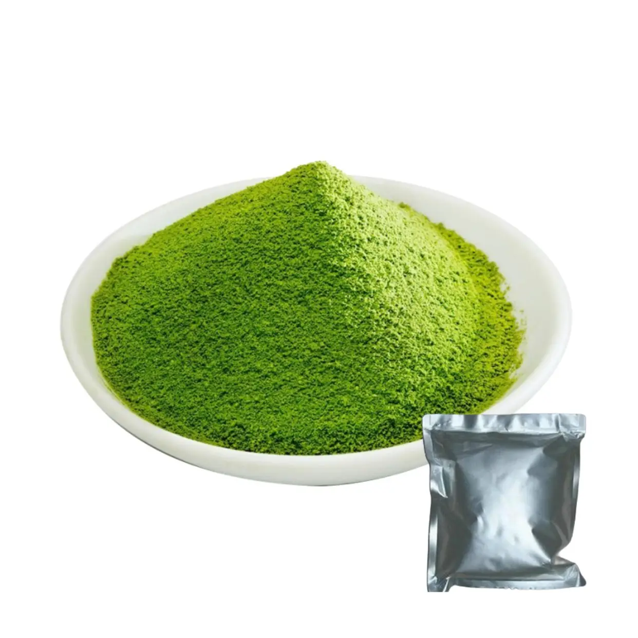 USDA organik tören toz yeşil çay çay tozu ince yeşil çay tozu yeşil çay
