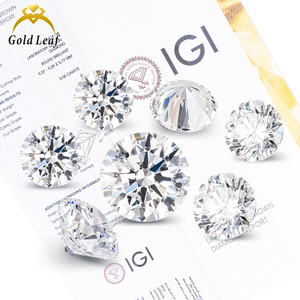 Goldleaf Wholesale - Diamante CVD Cultivado en Laboratorio con Certificado IGI de 1 Quilate, Corte Brillante Redondo, Color D, Diamante Suelto para Joyería, MOQ 1 Pieza - Product Image 1