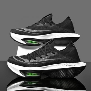 Chaussures de course respirantes <span class=keywords><strong>à</strong></span> coussin d'air pour hommes, tendance, pour <span class=keywords><strong>la</strong></span> marche lente, décontractées, grandes tailles, vente en gros - Product Image 3