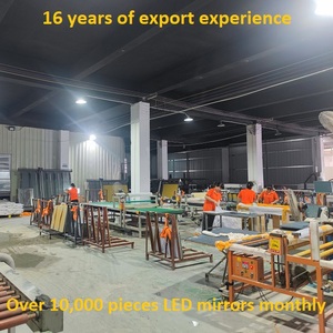 กระจกในโรงแรมกระจกห้องฟิตเนส, กระจก LED ติดผนังสำหรับร้านเสริมสวย - Product Image 6