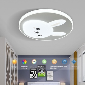 Pianta piena spettro coniglio cartone animato <span class=keywords><strong>lampada</strong></span> a soffitto a LED IP65 valutazione creativo protezione degli occhi per il ragazzo ragazza camera da letto carina per bambini - Product Image 3