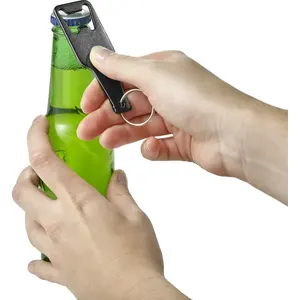 Apribottiglie portachiavi in alluminio gadget personalizzati - Product Image 2