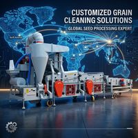 Machine de nettoyage de semences agricoles, séparateur de table à double gravité pour le stockage des céréales, le broyage du blé et le traitement du riz