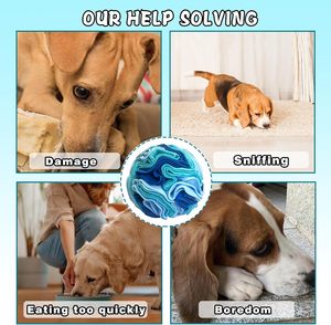 İnteraktif Çevre Dostu Polar Köpek Bulmaca Oyuncağı Yavaş Besleyici Sıkıntı Giderici Koklama Egzersizi Yem Arama İçgüdülerini Uyandırır - Product Image 4