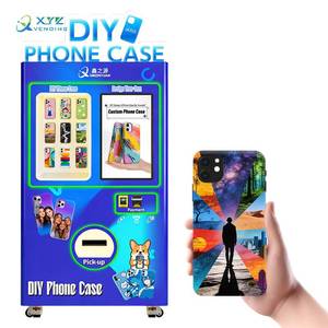 Distributeur automatique de coques de téléphone portable en libre-service avec intégration SDK, impression DIY et gestion basée sur le cloud - Product Image 1
