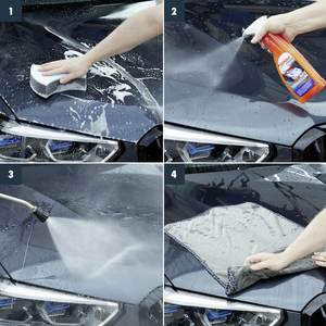 Toalla de microfibra para secar el coche, sin arañazos, más 1 pieza súper absorbente para un secado rápido y sin arañazos del coche - Product Image 3