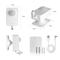 Contrôleur d'économie d'énergie pour climatiseur, câble USB ou batterie, double alimentation, arrêt automatique, capteur de mouvement pour climatisation