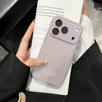 Coque de téléphone antichoc colorée C0050 pour iPhone 17 Air 16 15 14 13 12 11 18 Pro Max – Coque de luxe lisse