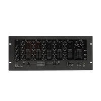 Console Table de Mixage DJ USB C3 Professionnelle 4 Canaux Contrôleur Audio Intégré Carte Son pour Scène Studio Performance Live