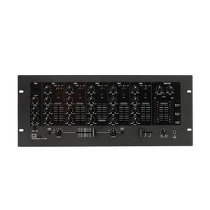 Mezcladora de DJ Profesional C3 con USB de 4 Canales, Controlador de Audio con Tarjeta de Sonido Integrada <span class=keywords><strong>para</strong></span> Escenario, Estudio y Actuaciones en Vivo - Product Image 3