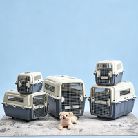 Yue Chong Boîte de transport portable pour chats et chiens, cage pour animaux de compagnie, cage pour chats, cage pour chiens, vente en gros