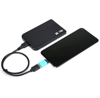 Custodia per custodia SATA HDD SATA ad alta velocità USB esterno 3.0 2.5 pollici disco rigido Docking Station materiale in alluminio SSD Case