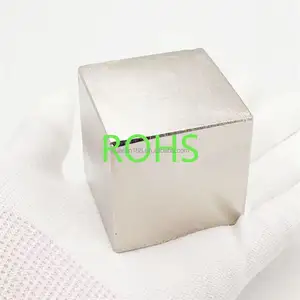 Cubo cubo di vendita caldo di alta qualità degli stati uniti 80*80*80 forte vantaggio di prezzo N52 motore cubo forte magnete neodio