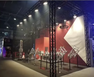 Pièces d'assemblage de botte d'éclairage en aluminium d'étape d'affichage de botte 290x290x3000mm G34 - Product Image 6