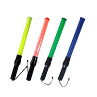 Bâton de signalisation LED rechargeable pour aéroport, pour le contrôle de la circulation et la direction en cas d'évacuation d'urgence, portable