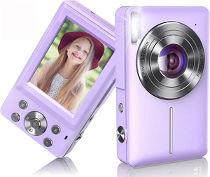 Máy ảnh kỹ thuật số 4k Máy ảnh chụp ảnh sinh viên mới bắt đầu cầm tay máy ảnh thẻ máy ảnh <span class=keywords><strong>CCD</strong></span> quà tặng sinh nhật của bạn bè 8.0M cảm biến HD 64mp video - Product Image 4