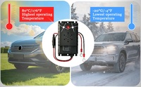 Répulsif à ultrasons contre les rongeurs IP65 étanche sous le capot pour voitures, camions, camping-cars, compartiments moteur, entrepôts et greniers (12V - 32V)