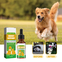 Suplemento Líquido para la Salud Renal de Perros y Gatos, Extracto de Arándano, Cuidado del Sistema Urinario, Gotas para el Bienestar de la Vejiga