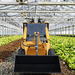 Envío Gratis, Mini Cargadora Compacta con Motor <span class=keywords><strong>de</strong></span> Alta Eficiencia Operativa, Certificación CE/EPA/Euro5, para Hogar, Granja y Jardín - Product Image 3