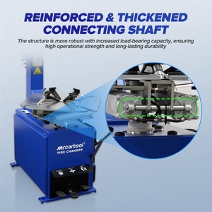 Machine à changer les pneus semi-automatique MRCARTOOL 112, pour roues de 12 à 24 pouces, avec briseur de talon de roue de 5500 LBS - Product Image 5