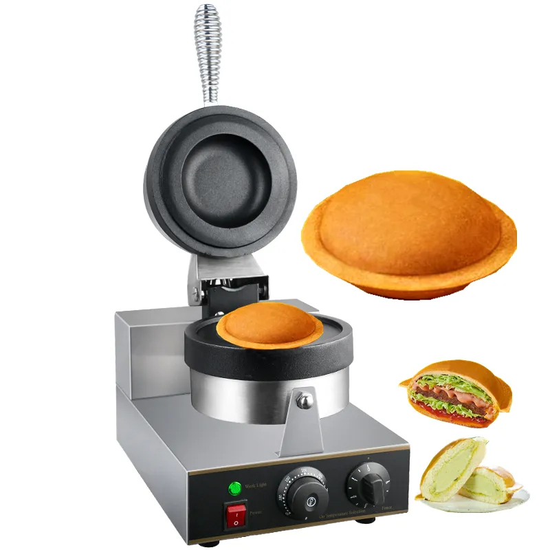 CE Mới Nhất Burger Miles Gelato Panini Pres Alat Gốc Ufo Burger Máy Snack Cửa Hàng Bánh Pop Maker Làm Makinesi Nhà Sản Xuất