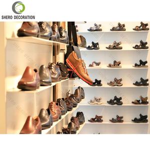 Tienda de zapatos al por menor, diseño de tienda de zapatos Premium, vitrina de zapatos personalizada, vitrina de exhibición para decoración de muebles de tienda - Product Image 6