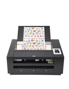 Machine de découpe de feuilles d'étiquettes à alimentation automatique économique, moteur servo, traceur de découpe, vitesse de découpe de 1500 mm/s, largeur de 330 mm - Product Image 3