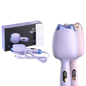 2023 New Arrival Negative Ions <b>Ceramic</b> Curling Iron Wave Rolls Roll Stick Mini Hair Curler Machine - Product Image 1
