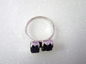 Elegant 925 Sterling Silver Fine Jewelry Handmade <b>Ring</b> with Natural <b>Black</b> Tourmaline and Diamond for Weddings and Gifts - Product Image 4