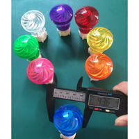 Cabochon Cap Led Turbo Ampoule Avec Couvercle En Plastique pour E10 E14 Amusement Led Lampe