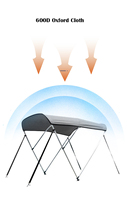 Meilleures ventes Bimini Top parasol pour bateau de pêche gonflable ponton en caoutchouc Yacht accessoires fournitures marines