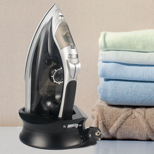 NEW Design Portable Cordless Steam <strong>Iron</strong> 2200W Ceramic <strong>Electric</strong> Handle Dry Spray <strong>Flat</strong> Steam <strong>Iron</strong> - Product Image 6