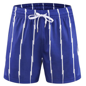 Pantalones cortos de baloncesto de malla con estampado completo de alta calidad Unisex BSCI verano personalizado de talla grande antibacteriano transpirable - Product Image 2