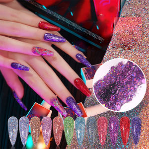 Ailanuo ชุดยาทาเล็บสีนีออนขนาด15มล. 12มล. ชุดเจลทาเล็บ - Product Image 3