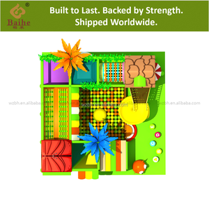 Aire de <span class=keywords><strong>jeux</strong></span> intérieure pour enfants de style moderne en PVC de haute qualité personnalisée Baihe - Product Image 4