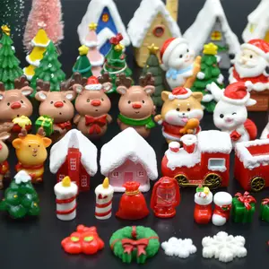 kinder neues spielzeug 2024 harz weihnachtsschmuck luxus weihnachtsfigur hersteller miniatur geburtstag party zubehör für puppe