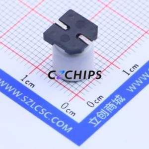 ตัวเก็บประจุแบบอิเล็กโทรไลต์อะลูมิเนียม SMD รุ่น UV2C100M0810, ขนาด D8xL10.2 มม. 10uF 20% 160V 8 มม. - Product Image 2