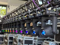 Tête mobile hybride Polarlights 250W LED avec CMY CTO poids léger BSW 3in1 tête mobile de lavage de tache de faisceau pour l'événement de spectacle de location