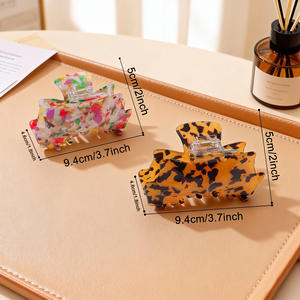 กิ๊บหนีบผมพลาสติกหลากสี ดีไซน์รูปฉลามขนาดใหญ่ ใช้ได้ทุกวัน สำหรับผู้หญิง - Product Image 3