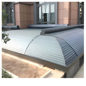 Auvent rétractable motorisé en alliage d'aluminium avec télécommande personnalisée, isolation thermique, protection solaire pour terrasse extérieure - Product Image 2