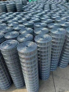 Rollos de Malla de Alambre Soldada Galvanizada por Inmersión en Caliente, Altamente Resistente a la Oxidación, con Recubrimiento de PVC Verde para Construcción - Product Image 1