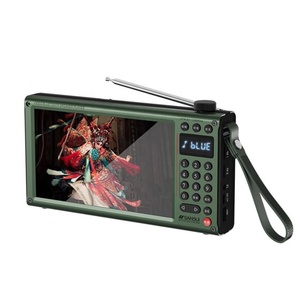SANSUI Nuevo F70 Radio Portátil de 7 Pulgadas 1080P con <span class=keywords><strong>FM</strong></span>, Video, Bluetooth 5.3, Altavoz, Kit de Supervivencia de Emergencia, Linterna - Product Image 3
