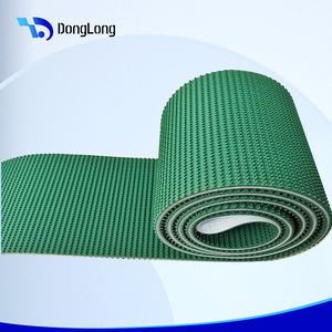 Anti-skid boyuna oluk elmas dalga çim paket sanayi için küçük Pvc konveyör bant - Product Image 2