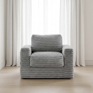 Sofá Individual Moderno Personalizado de Fábrica, Cuadrado, de Espuma de Alta Densidad, para Sala de Estar, Dormitorio y Apartamento - Product Image 5