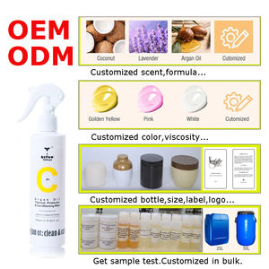 Perfume para el cabello, aceite orgánico de argán, reparación de vitaminas y spray <span class=keywords><strong>protector</strong></span> de calor suave para el cabello - Product Image 6